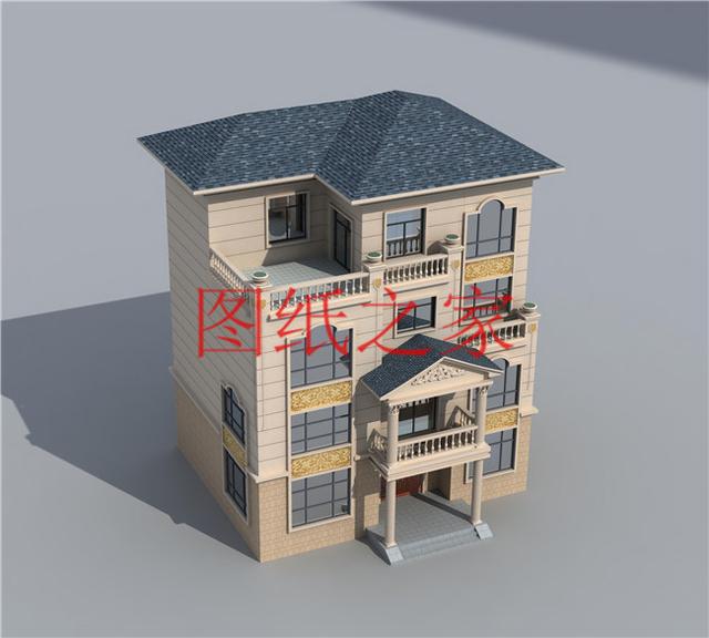 130平米農(nóng)村四層別墅，豪華霸氣，歡迎需要的朋友評(píng)論收藏！