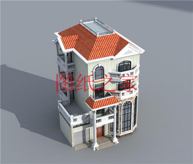 130平米農(nóng)村四層別墅，豪華霸氣，歡迎需要的朋友評(píng)論收藏！