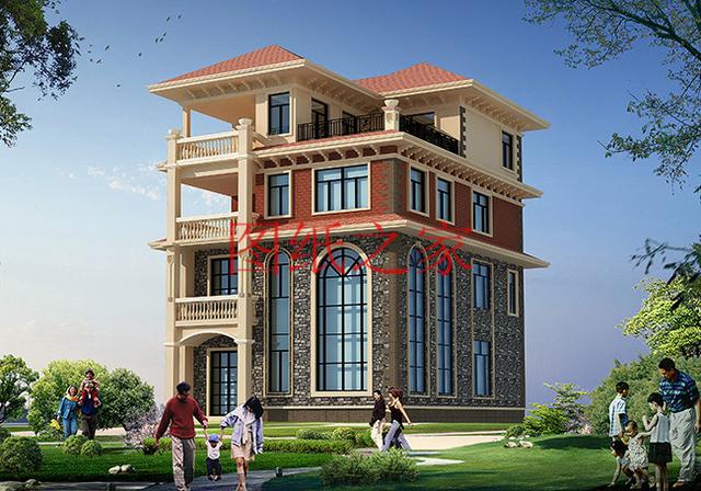 130平米農(nóng)村四層別墅，豪華霸氣，歡迎需要的朋友評(píng)論收藏！