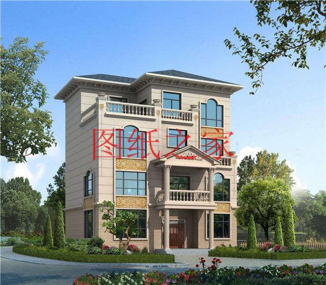 130平米農(nóng)村四層別墅，豪華霸氣，歡迎需要的朋友評(píng)論收藏！