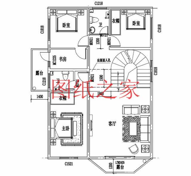 130平米農(nóng)村四層別墅，豪華霸氣，歡迎需要的朋友評(píng)論收藏！