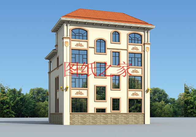 130平米農(nóng)村四層別墅，豪華霸氣，歡迎需要的朋友評(píng)論收藏！