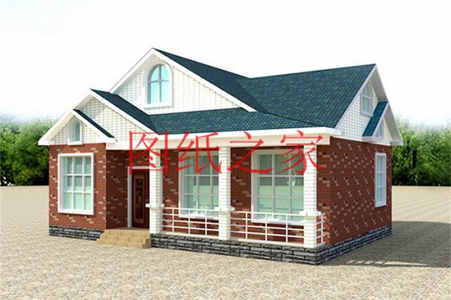 漂亮實(shí)用的一層半小別墅，適合人口不多的家庭，經(jīng)濟(jì)又實(shí)惠！