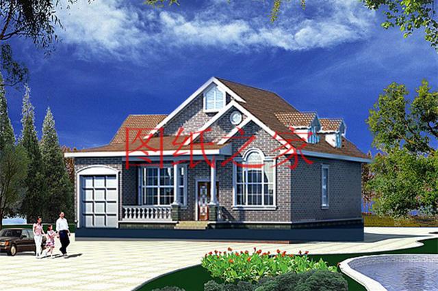 漂亮實(shí)用的一層半小別墅，適合人口不多的家庭，經(jīng)濟(jì)又實(shí)惠！