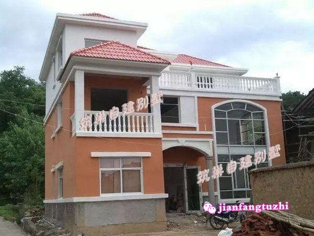 2款農(nóng)村三層別墅設(shè)計(jì)圖，非常經(jīng)典，含效果圖平面圖，第一款還原度超高！