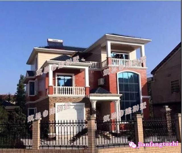 2款農(nóng)村三層別墅設(shè)計(jì)圖，非常經(jīng)典，含效果圖平面圖，第一款還原度超高！