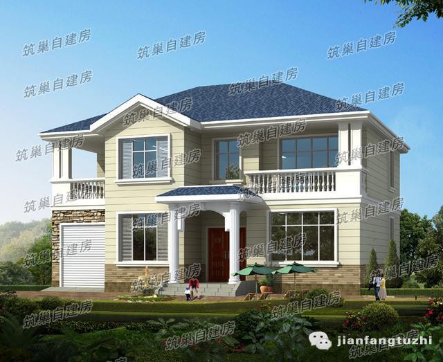 推薦10款造價(jià)25萬二層別墅設(shè)計(jì)圖，簡(jiǎn)約大方，有喜歡的就收藏哦