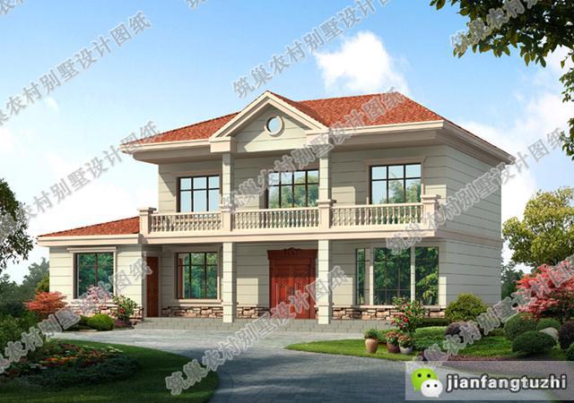 推薦10款造價(jià)25萬二層別墅設(shè)計(jì)圖，簡(jiǎn)約大方，有喜歡的就收藏哦