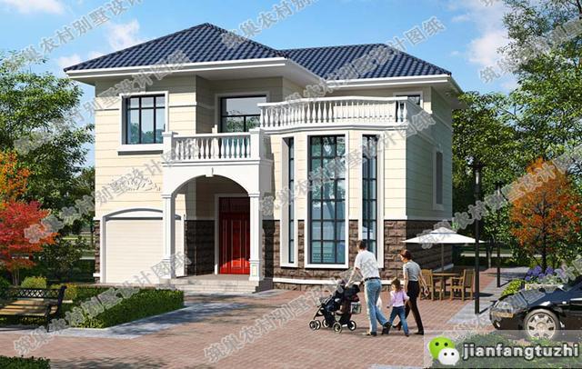 推薦10款造價(jià)25萬二層別墅設(shè)計(jì)圖，簡(jiǎn)約大方，有喜歡的就收藏哦