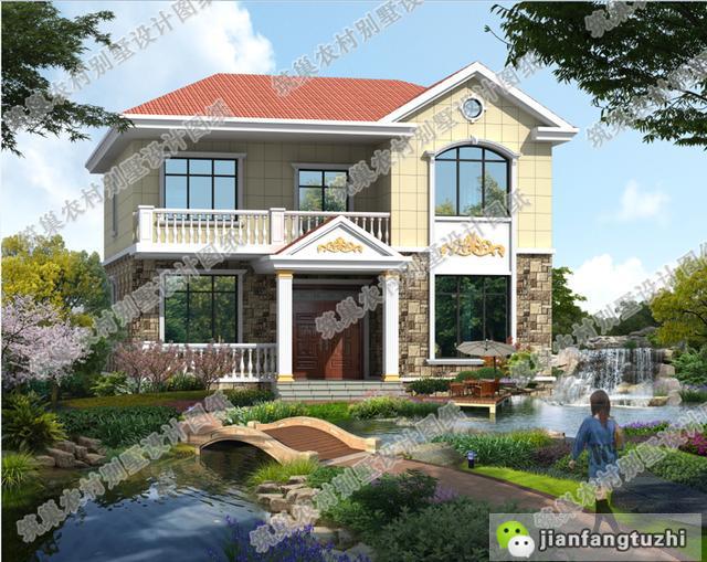 推薦10款造價(jià)25萬二層別墅設(shè)計(jì)圖，簡(jiǎn)約大方，有喜歡的就收藏哦