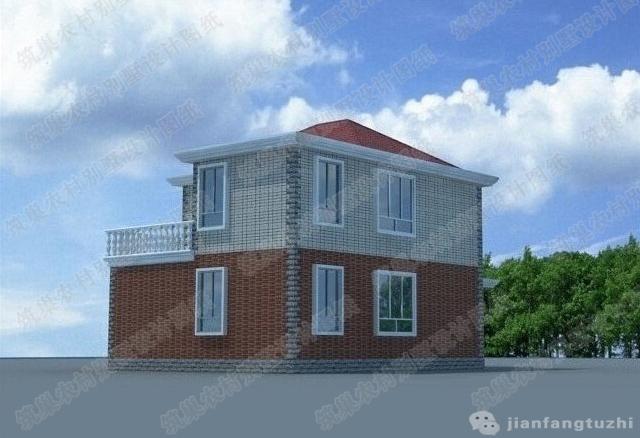 推薦兩款非常經(jīng)典的占地100平的二層自建房，簡單易建，經(jīng)濟(jì)實惠，很多人都在建！