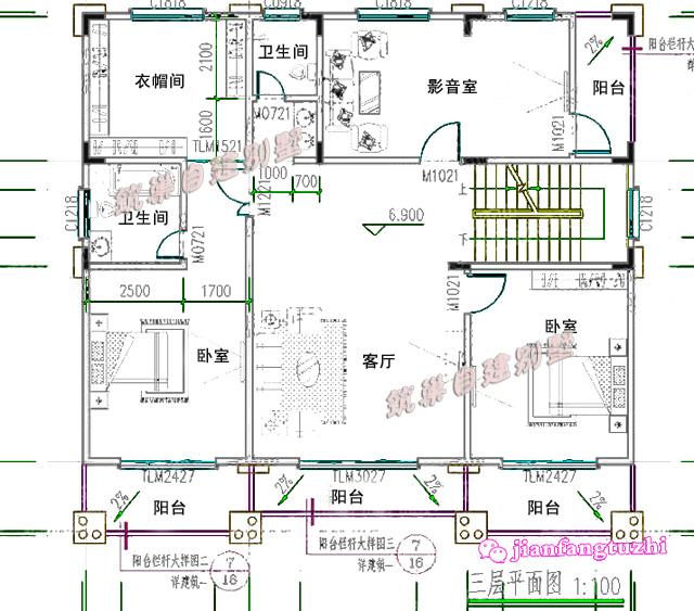 14x13米農(nóng)村四層別墅設(shè)計(jì)圖，奢華大氣，高品質(zhì)農(nóng)村住宅！