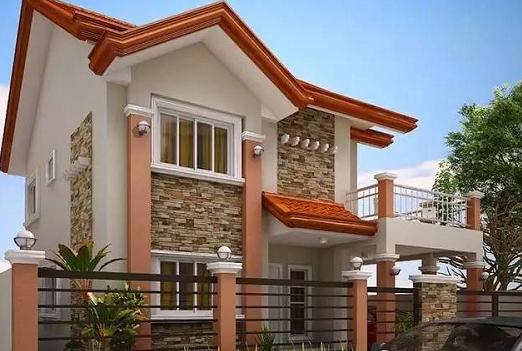 占地100平兩層別墅設(shè)計圖，帶車庫，簡單實用，希望大家會喜歡。