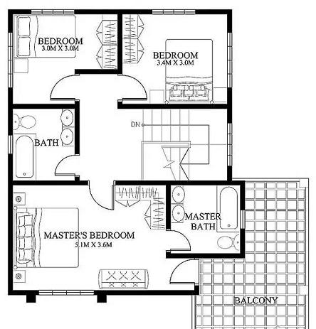 占地100平兩層別墅設(shè)計圖，帶車庫，簡單實用，希望大家會喜歡。
