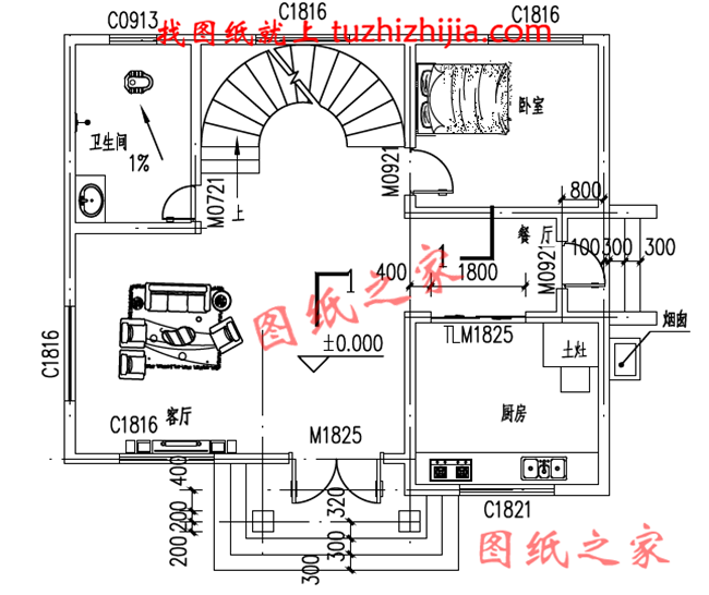 小戶型農村三層樓房造價17萬，經濟又實用！