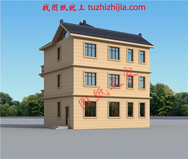 小戶型農村三層樓房造價17萬，經濟又實用！