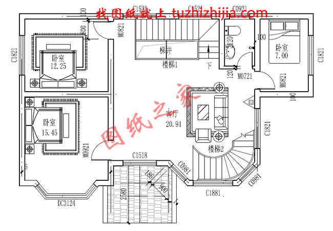 小戶型農村三層樓房造價17萬，經濟又實用！