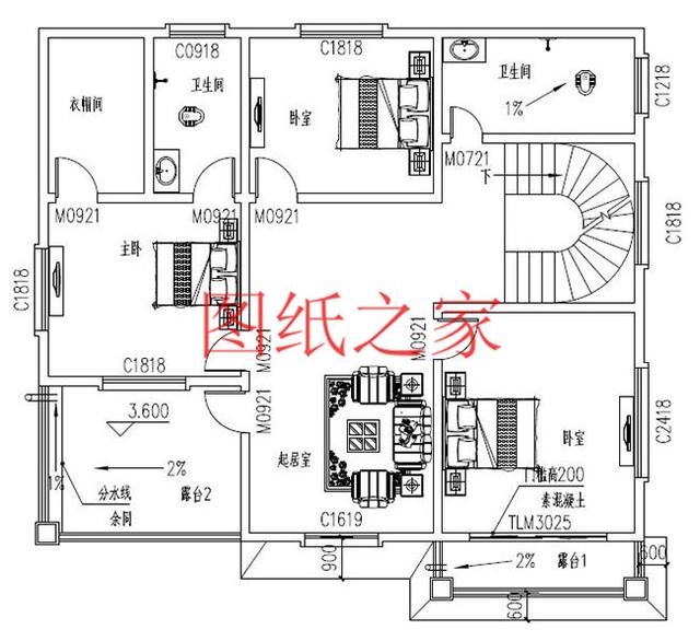 漂亮實用又省錢的二層別墅，占地150平米造價只要25萬！