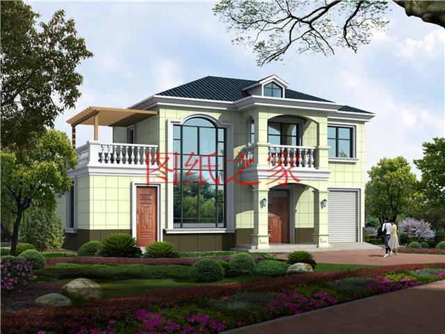 漂亮實用又省錢的二層別墅，占地150平米造價只要25萬！