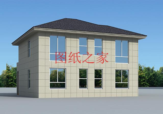 漂亮實用又省錢的二層別墅，占地150平米造價只要25萬！