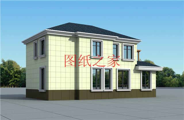 漂亮實用又省錢的二層別墅，占地150平米造價只要25萬！