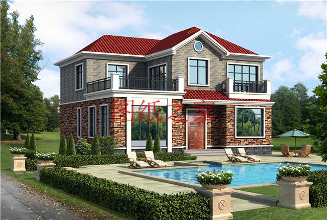 漂亮實用又省錢的二層別墅，占地150平米造價只要25萬！