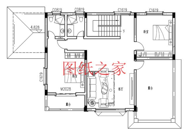 漂亮實用又省錢的二層別墅，占地150平米造價只要25萬！