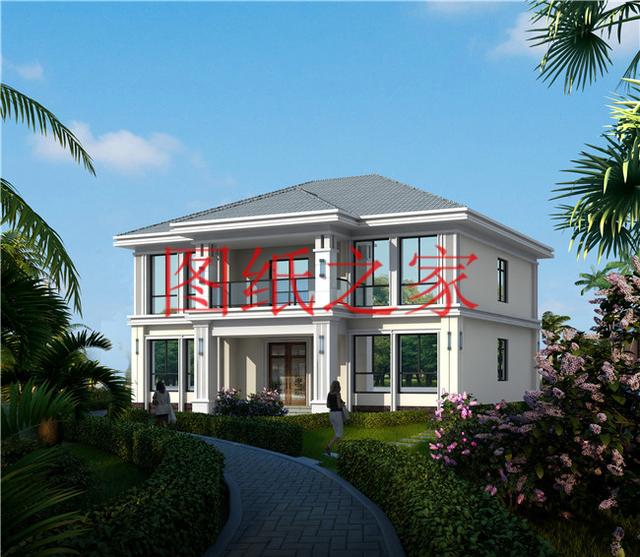 漂亮實用又省錢的二層別墅，占地150平米造價只要25萬！