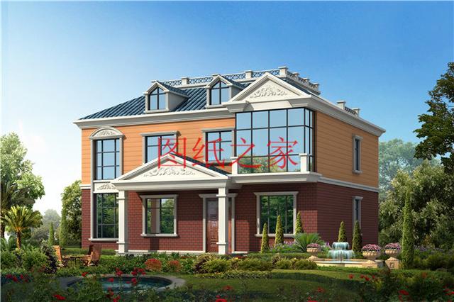 漂亮實用又省錢的二層別墅，占地150平米造價只要25萬！