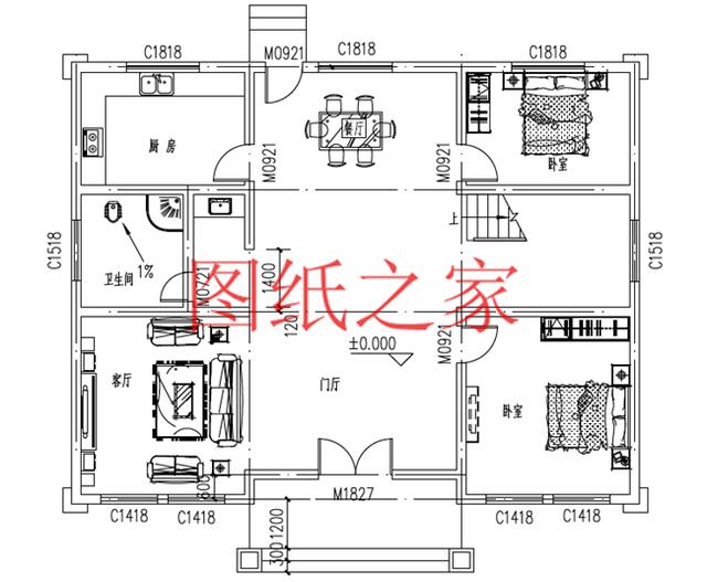 漂亮實用又省錢的二層別墅，占地150平米造價只要25萬！