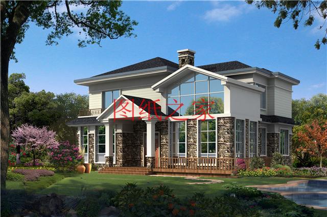 漂亮實用又省錢的二層別墅，占地150平米造價只要25萬！