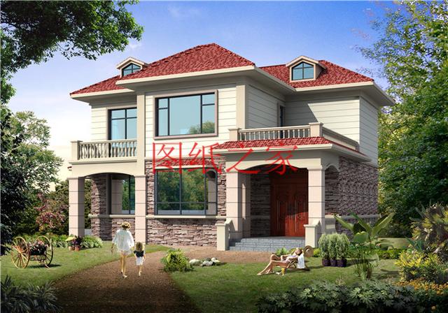 漂亮實用又省錢的二層別墅，占地150平米造價只要25萬！