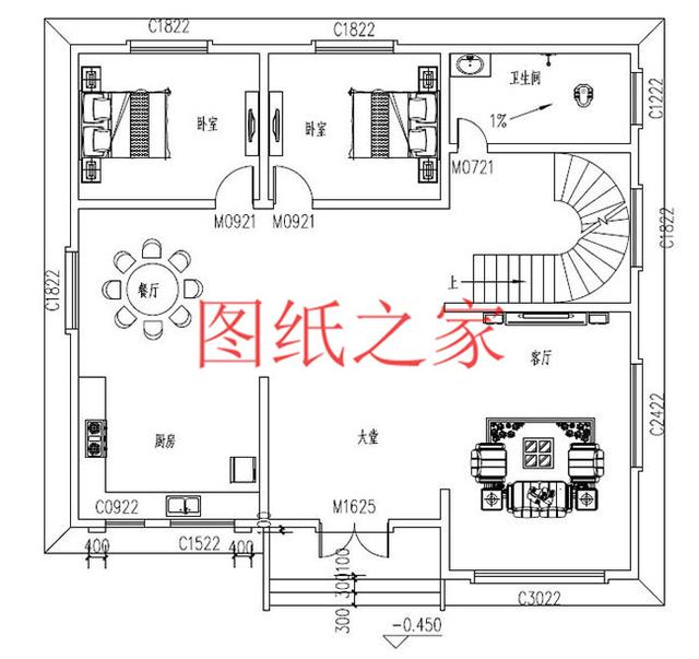 漂亮實用又省錢的二層別墅，占地150平米造價只要25萬！