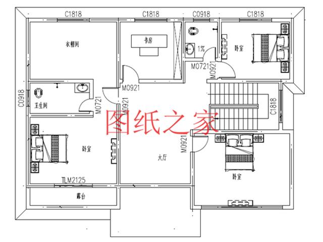 漂亮實用又省錢的二層別墅，占地150平米造價只要25萬！