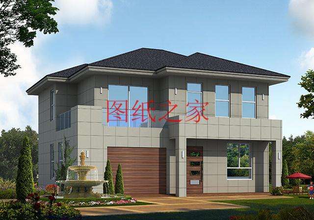 漂亮實用又省錢的二層別墅，占地150平米造價只要25萬！