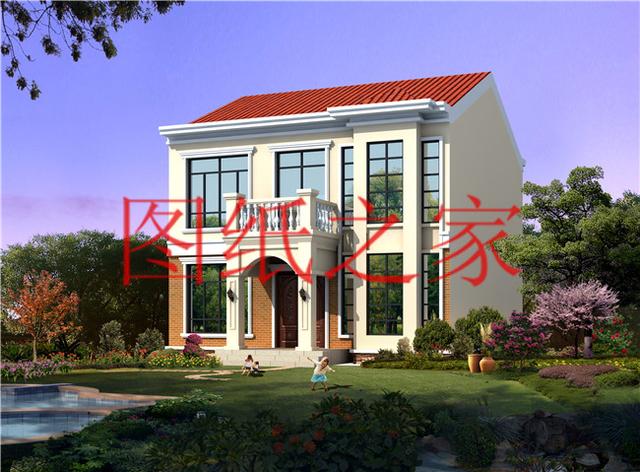 把錢存銀行不如回家建別墅，110平二層別墅只要25萬，心動(dòng)了嗎？