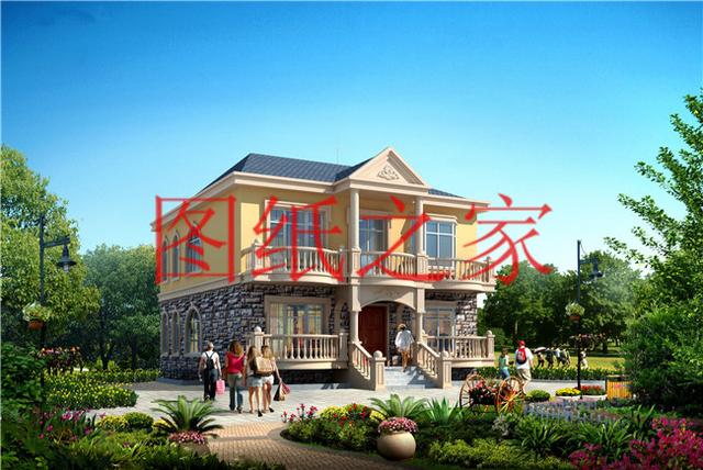 把錢存銀行不如回家建別墅，110平二層別墅只要25萬，心動(dòng)了嗎？