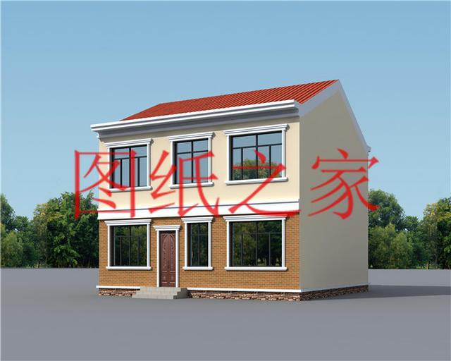 把錢存銀行不如回家建別墅，110平二層別墅只要25萬，心動(dòng)了嗎？