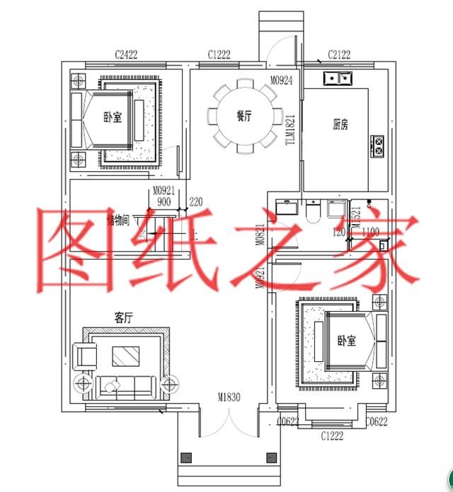 把錢存銀行不如回家建別墅，110平二層別墅只要25萬，心動(dòng)了嗎？