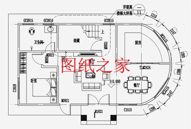 小巧精致的二層別墅，外觀和戶型都是滿分，一看見就想建一套！