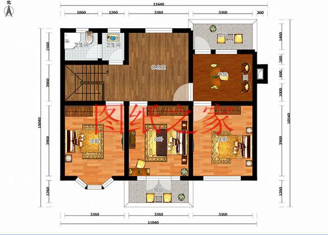 小巧精致的二層別墅，外觀和戶型都是滿分，一看見就想建一套！