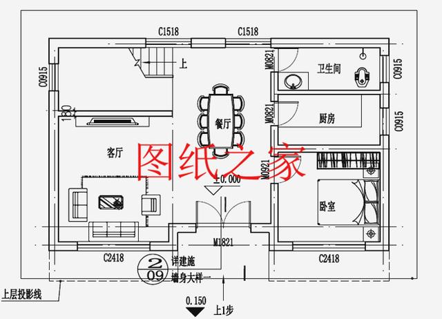 小巧精致的二層別墅，外觀和戶型都是滿分，一看見就想建一套！