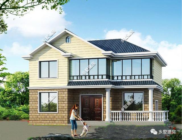 推薦兩款二層農(nóng)村自建房，性價(jià)比極高，兩款送給你！