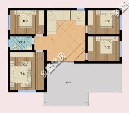 16米X10米農(nóng)村經(jīng)典三層別墅設(shè)計圖，快來欣賞這套帶你穿越的戶型吧。