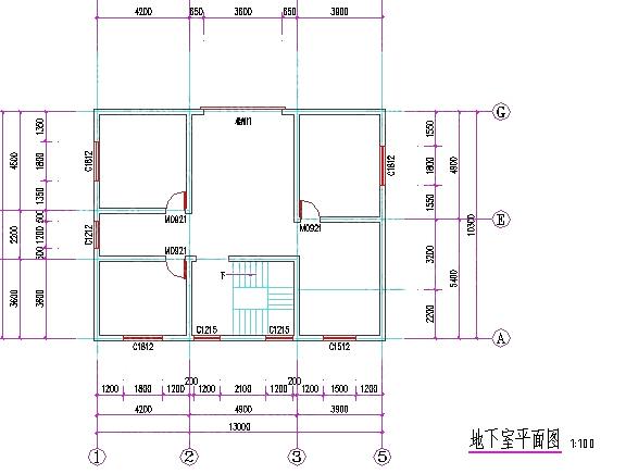 13米x10.3米農(nóng)村二層別墅設(shè)計圖，帶地下室，年輕人都喜歡，造價35萬！