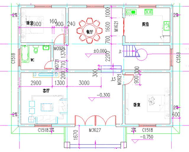 13.4米×10.5米二層自建房，帶閣樓，優(yōu)雅大氣，隔熱美觀！