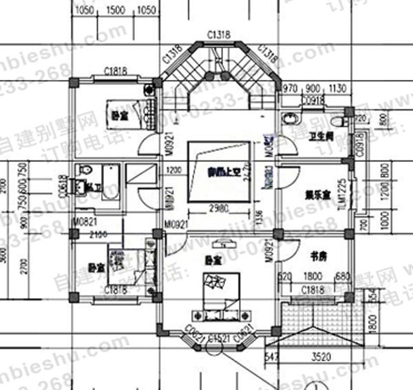 占地123平農(nóng)村自建房，帶私家車庫，時尚大氣，四面采光，相信男女老少都無法拒絕！