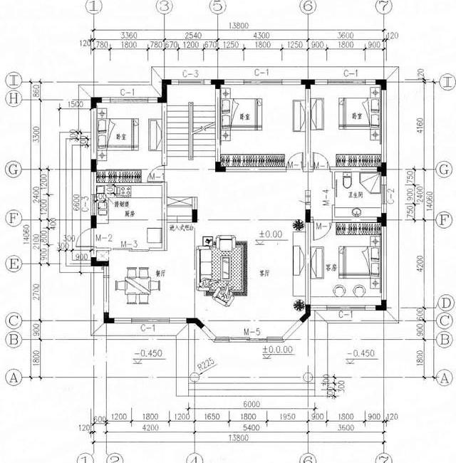 占地150平農(nóng)村二層小洋樓，戶型優(yōu)雅大方，造價28萬！