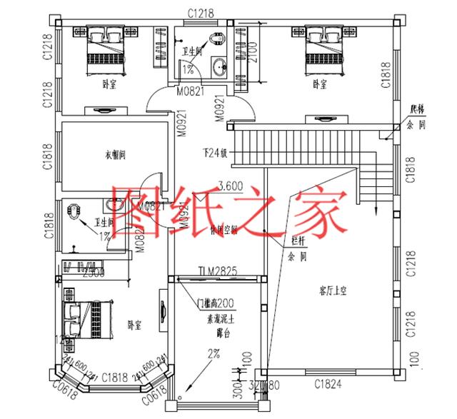 開間比較小可以試試這么建房，分享4套功能齊全的二層別墅設(shè)計(jì)