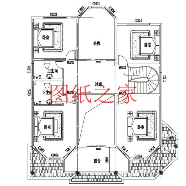 開間比較小可以試試這么建房，分享4套功能齊全的二層別墅設(shè)計(jì)